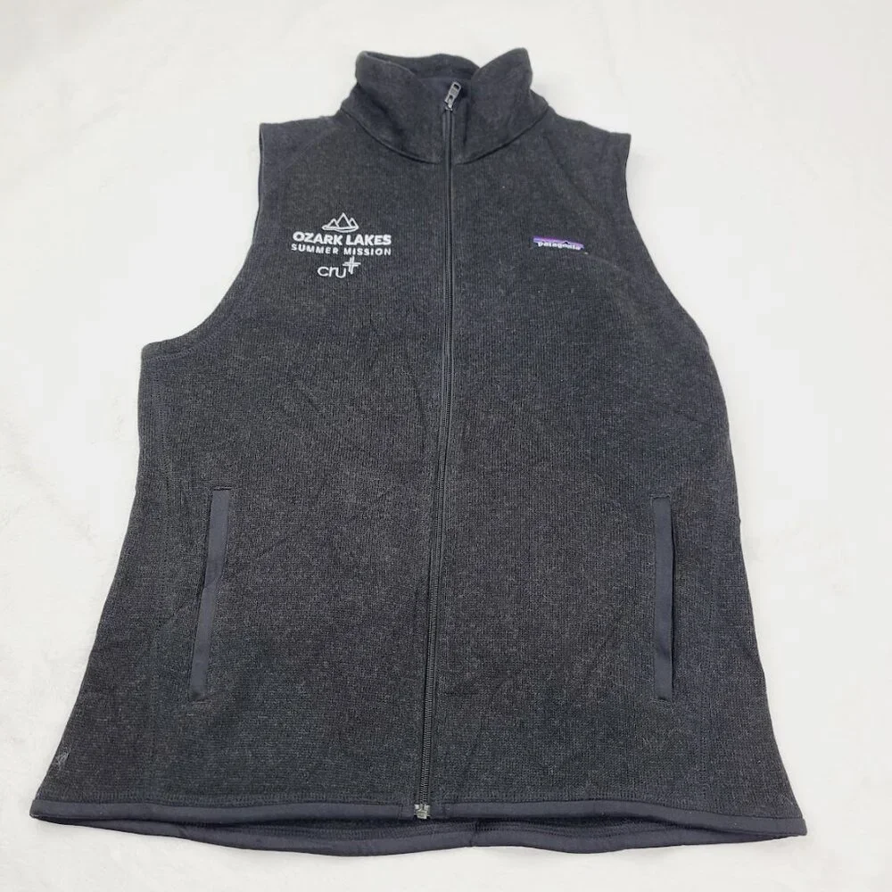 Patagonia Men's Black Better Sweater Sleeveless Thermal Fleece Vest Size M‎